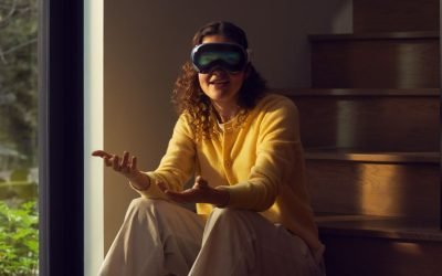 Apple Vision Pro headset