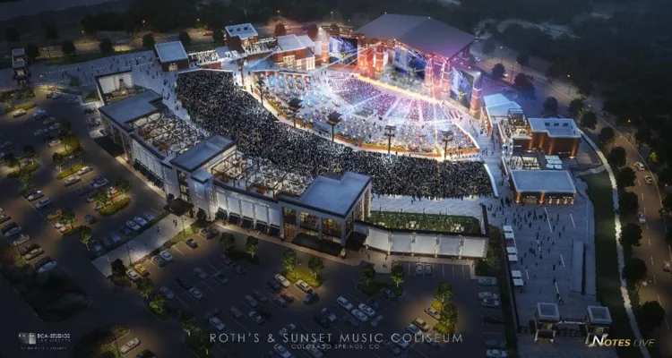 Notes Live AEG Presents Sunset Amphitheater in Colorado Springs