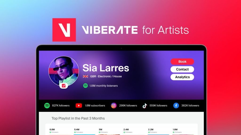 Viberate for Artists launch