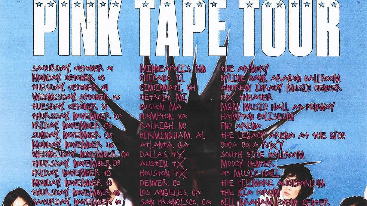 live nation pink tape tour