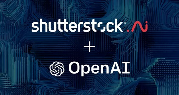 OpenAI licensing deal Shutterstock
