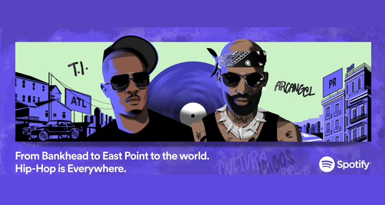 Spotify streams hip-hop