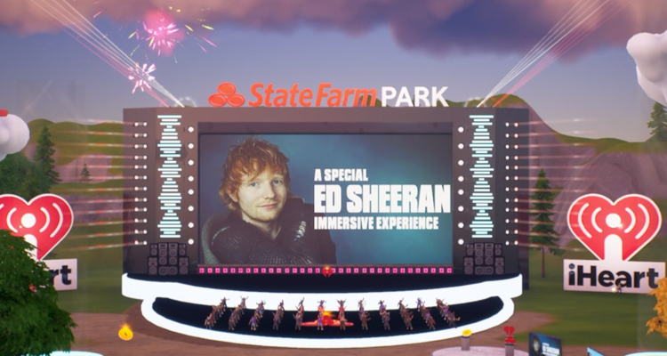 iHeartland Ed Sheeran Fortnite experience