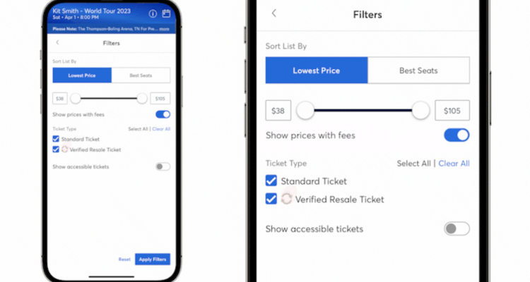Ticketmaster all-in pricing