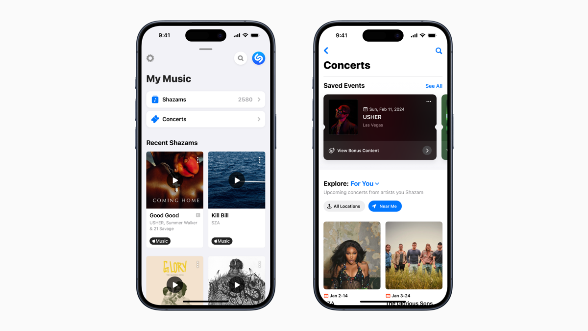 Shazam Introduces a New Home for Concerts