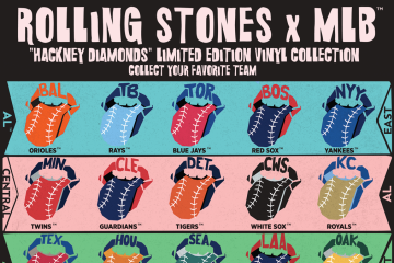The Rolling Stones MLB vinyl albums