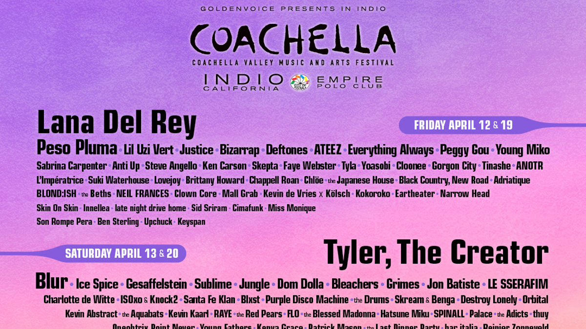 Coachella Lineup 2024 Announced — No Doubt Reunion in the Works