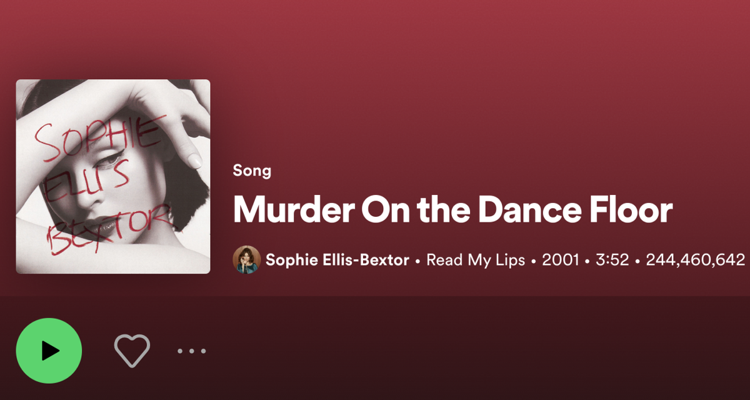 Murder on the Dance Floor Saltburn