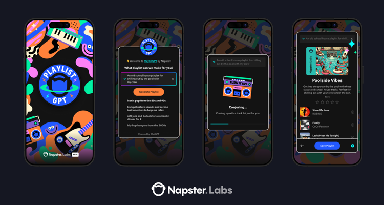 Napster introduces PlaylistGPT feature using ChatGPT