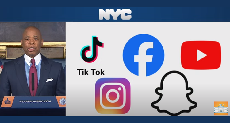 New York City sues TikTok over mental health concerns for kids