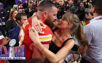 how much screen time did Taylor Swift have at the Super Bowl LVIII