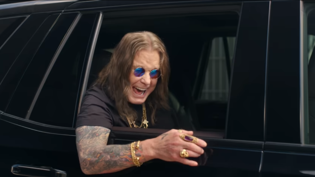 Liquid Death Ozzy Osbourne campaign