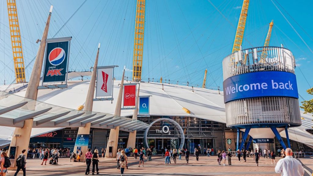 the o2 will juse amazon just walk out tech for automated concessions