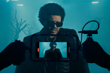 the weeknd iphone music video
