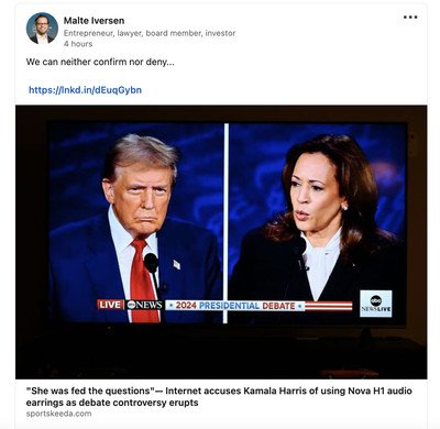 Icebach LinkedIn Post