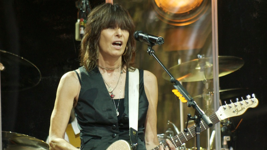Chrissie Hynde front row comments