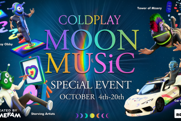 Coldplay Moon Music promo Roblox