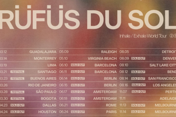 Rufus du sol sellout dates