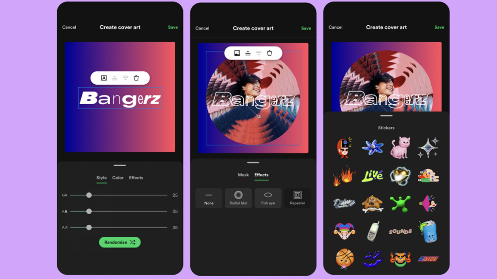 how to create custom cover art for Spotify playlist