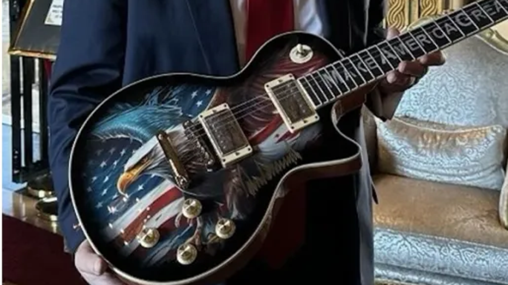 Gibson guitars cease and desist to Trump Guitars