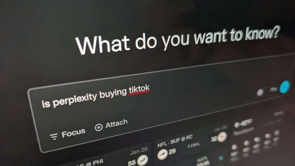 is perplexity buying tiktok