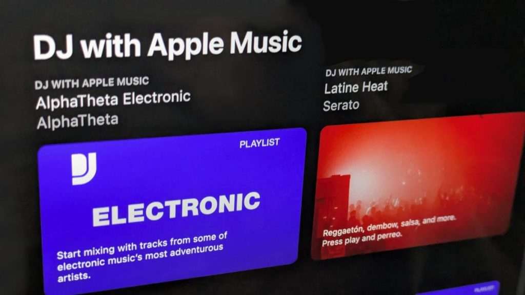 DJ with Apple Music