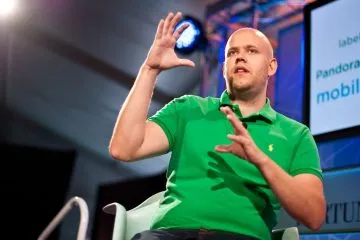 Daniel Ek Spotify CEO word salad when asked about launch of super premium tier