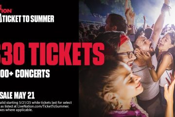 live nation 30 dollar summer tickets