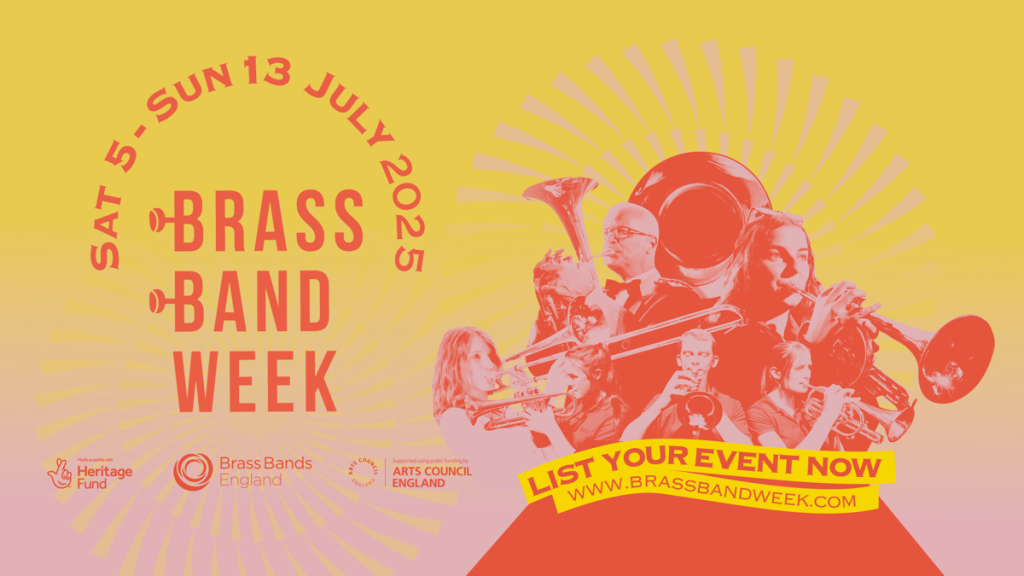 Brass Band Week 2025 Announced for July in the UK Brass Band Week 2025