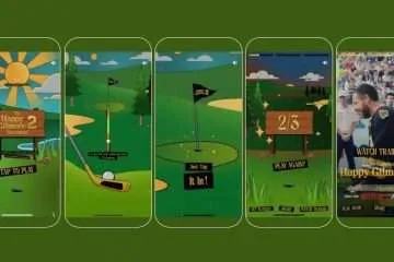 Spotify golf game Happy Gilmore 2