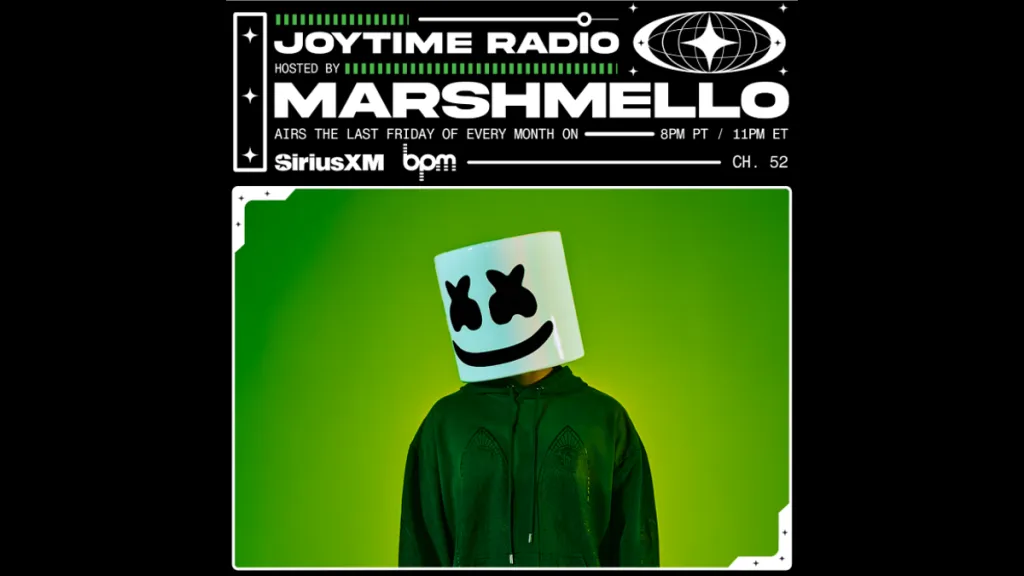 SiriusXM Taps Marshmello for Monthly Radio Show on BPM