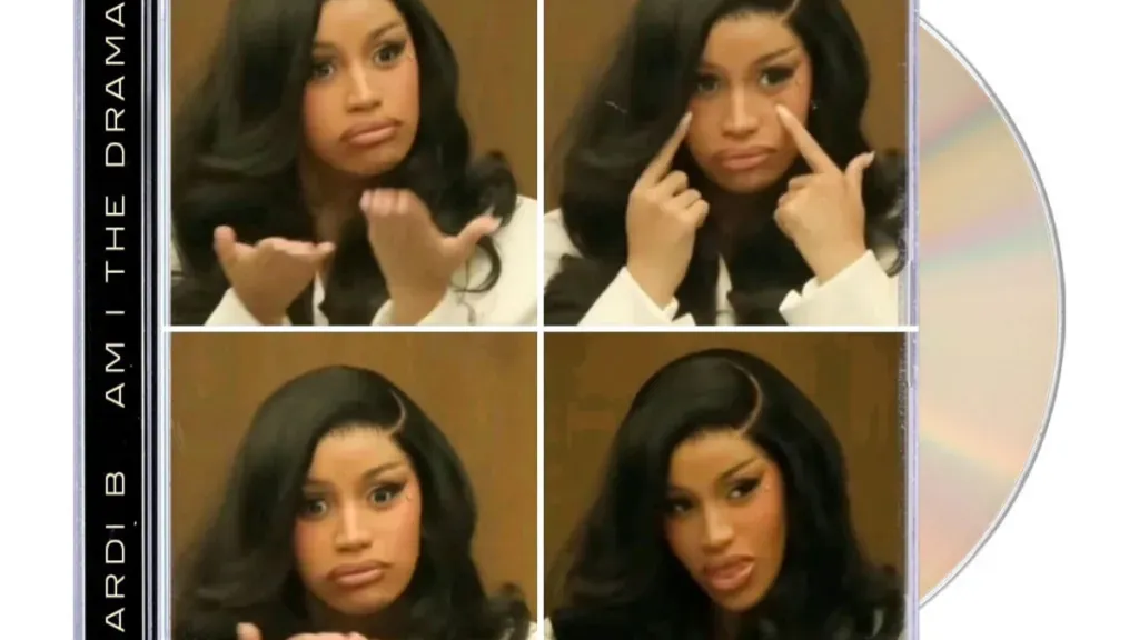 „Cardi B“ teismo posėdžių salės leidimų albumas