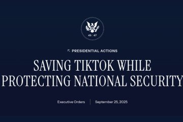 Trump TIkTok executive order