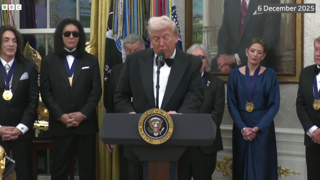 Trump Kennedy Center honorees