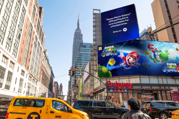 Spotify The Super Mario Galaxy Movie tie-up