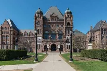Ontario Legislative Building at Queen's Park (Photo: DXR, CC BY-SA 4.0)