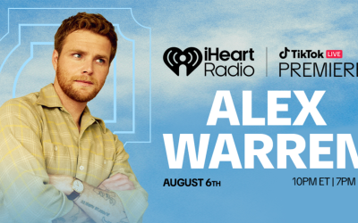 TikTok iHeartRadio promo for Alex Warren
