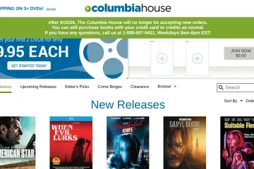 Columbia House shutting down