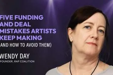 music funding mistakes wendy day