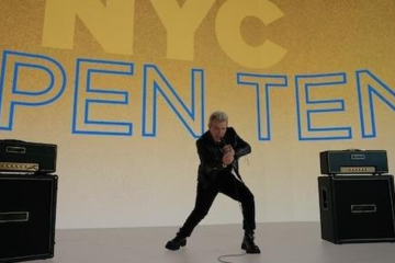 Billy Idol ESPN US Open coverage