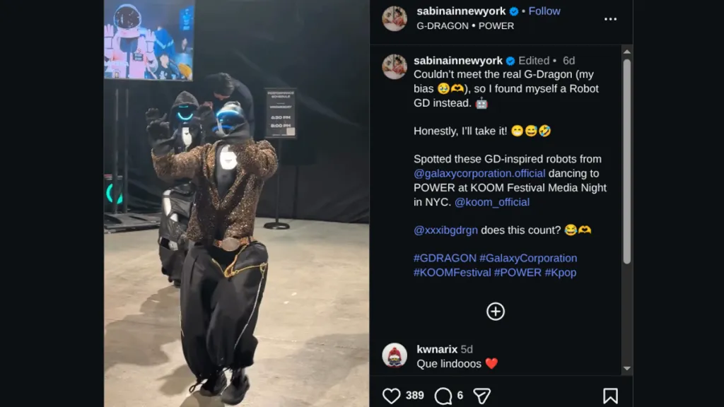 Galaxy Corporation cancels robot humanoid display